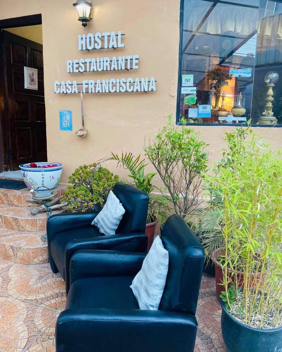 Hotel Casa Franciscana Quito Zewnętrze zdjęcie