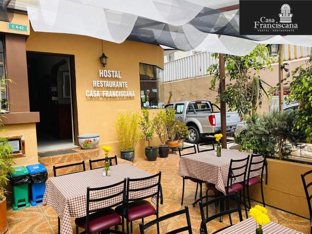 Hotel Casa Franciscana Quito Zewnętrze zdjęcie